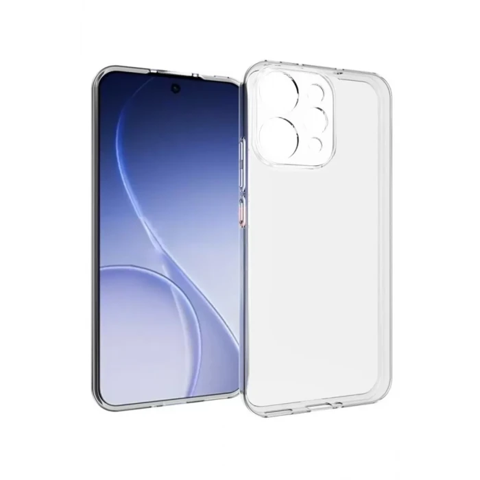 Newface Oppo Reno 15 Lüx Şeffaf Silikon - Şeffaf