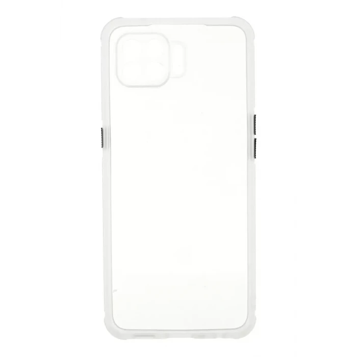 Newface Oppo Reno 4 Lite Kılıf Miami Şeffaf Silikon - Şeffaf