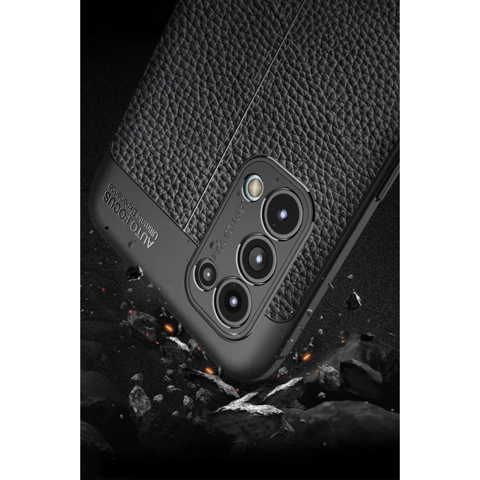 Newface Oppo Reno 5 Kılıf Auto Focus Kapak - Lacivert