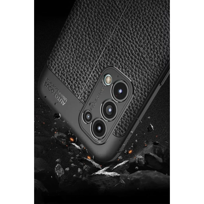 Newface Oppo Reno 5 Kılıf Auto Focus Kapak - Siyah