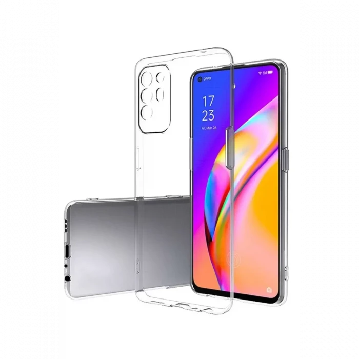 Newface Oppo Reno 5 Lite Kılıf Lüx Şeffaf Silikon