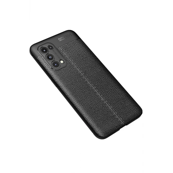 Newface Oppo Reno 5 Pro Kılıf Auto Focus Kapak - Siyah