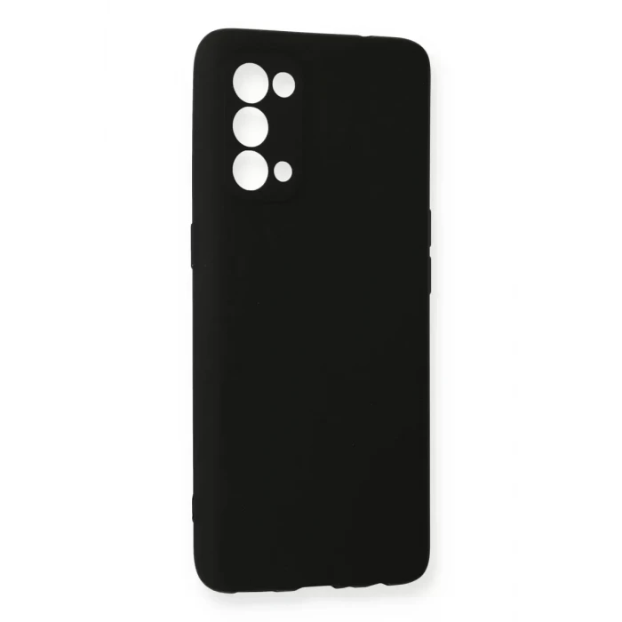 Newface Oppo Reno 5 Pro Kılıf First Silikon - Siyah