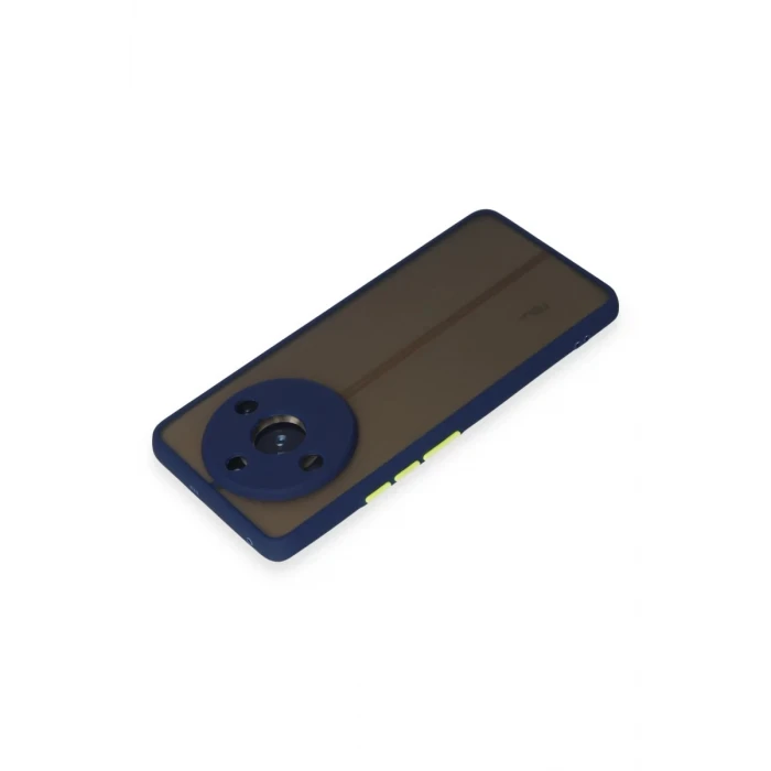 Newface Realme 11 Pro Kılıf Montreal Silikon Kapak - Lacivert