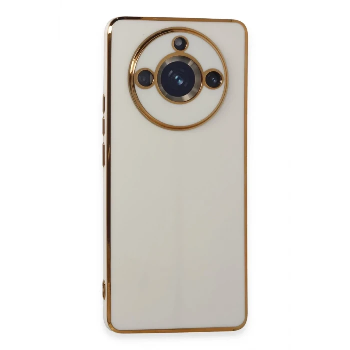 Newface Realme 11 Pro Kılıf Volet Silikon - Beyaz