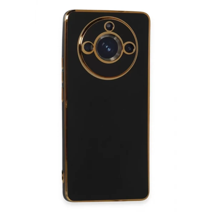 Newface Realme 11 Pro Kılıf Volet Silikon - Siyah