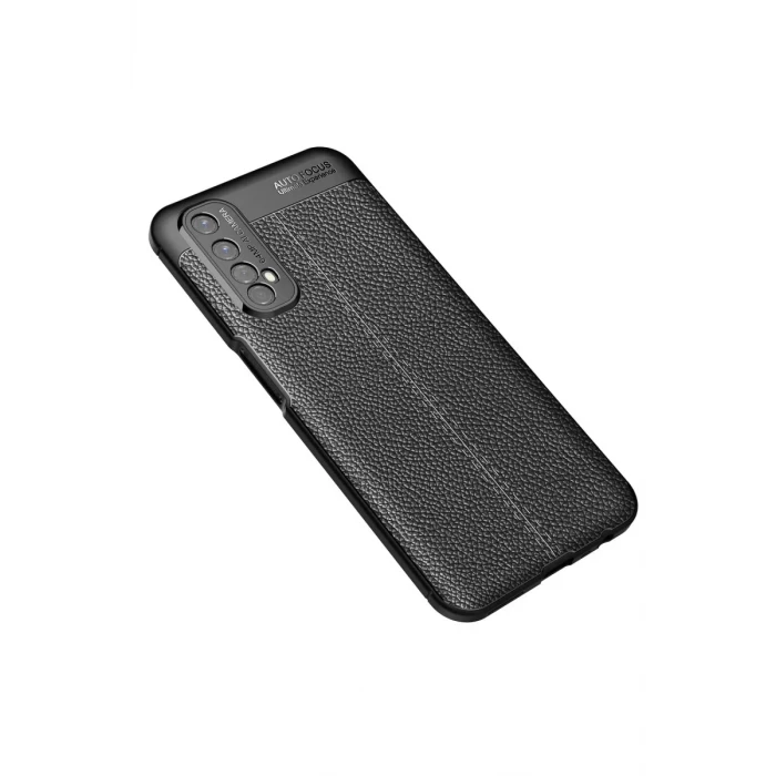 Newface Realme 7 Kılıf Auto Focus Kapak - Siyah