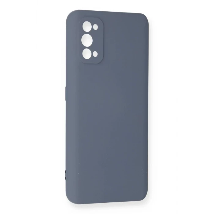 Newface Realme 7 Pro Kılıf Nano içi Kadife Silikon - Gri