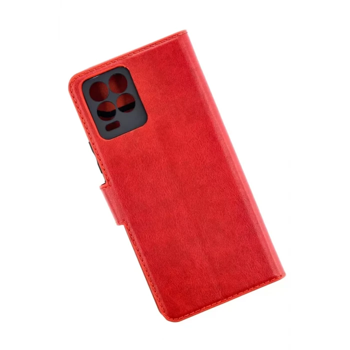 Newface Realme 8 Pro Kılıf Trend S Plus Kapaklı Kılıf - Kırmızı