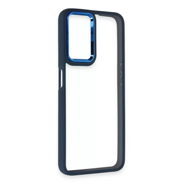 Newface Realme 9i 4G Kılıf Dora Kapak - Mavi