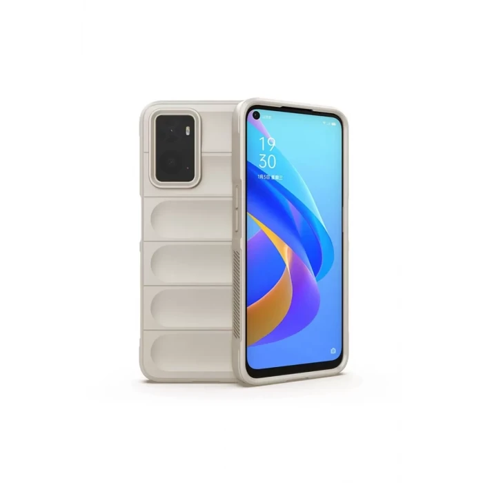 Newface Realme 9i 4G Kılıf Optimum Silikon - Krem