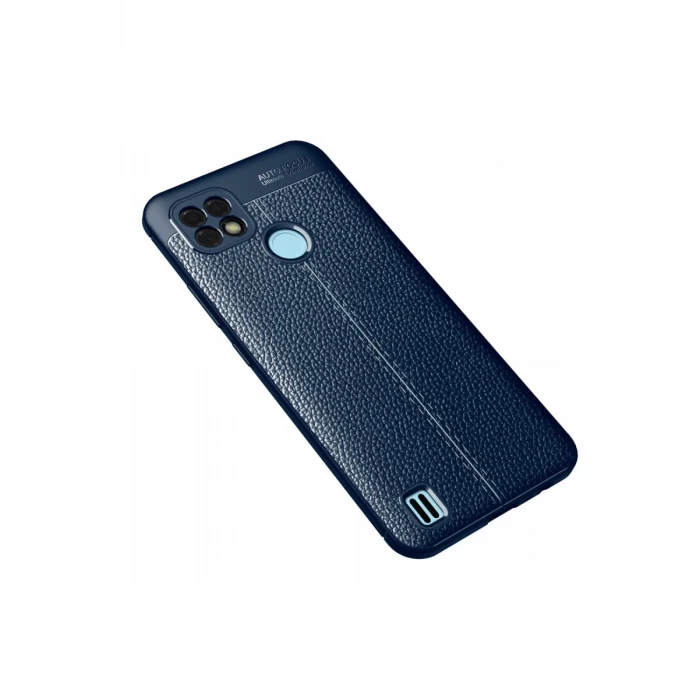 Newface Realme C21 Kılıf Auto Focus Kapak - Lacivert