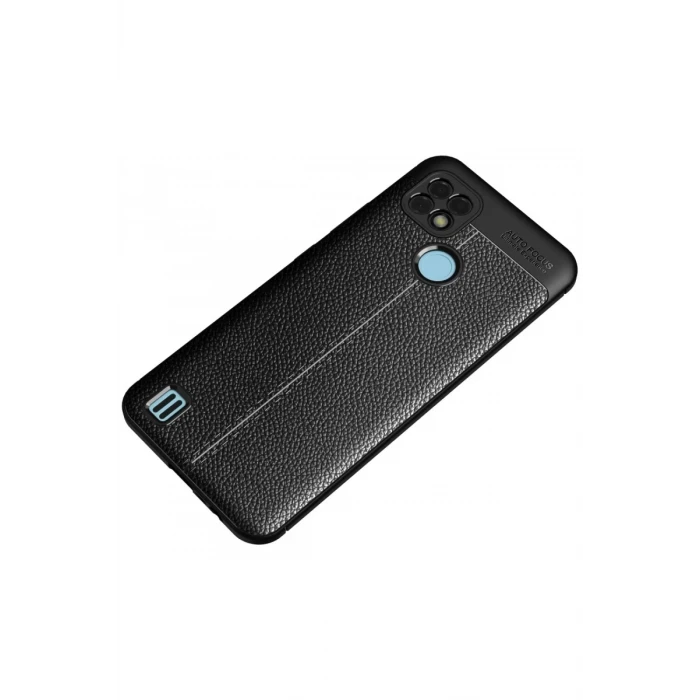 Newface Realme C21 Kılıf Auto Focus Kapak - Siyah