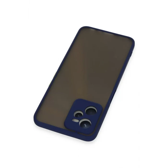 Newface Realme C35 Kılıf Montreal Silikon Kapak - Lacivert