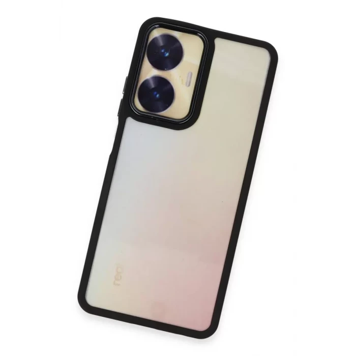 Newface Realme C55 Kılıf Dora Kapak - Siyah