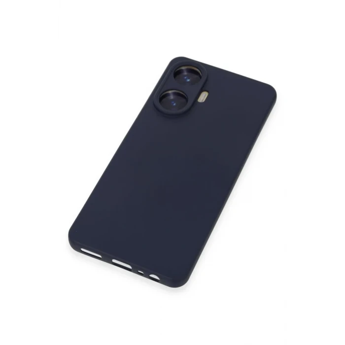 Newface Realme C55 Kılıf Nano içi Kadife Silikon - Mor