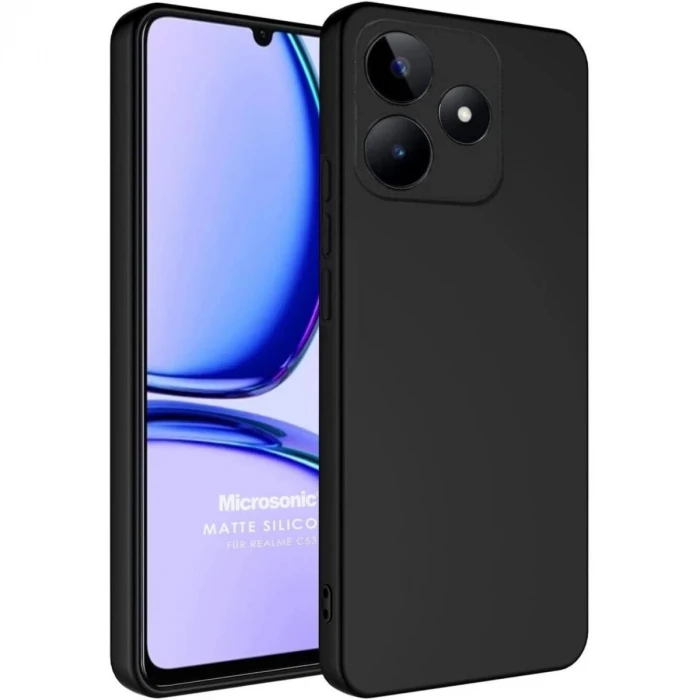 Newface Realme C61 Kılıf First Silikon - Siyah