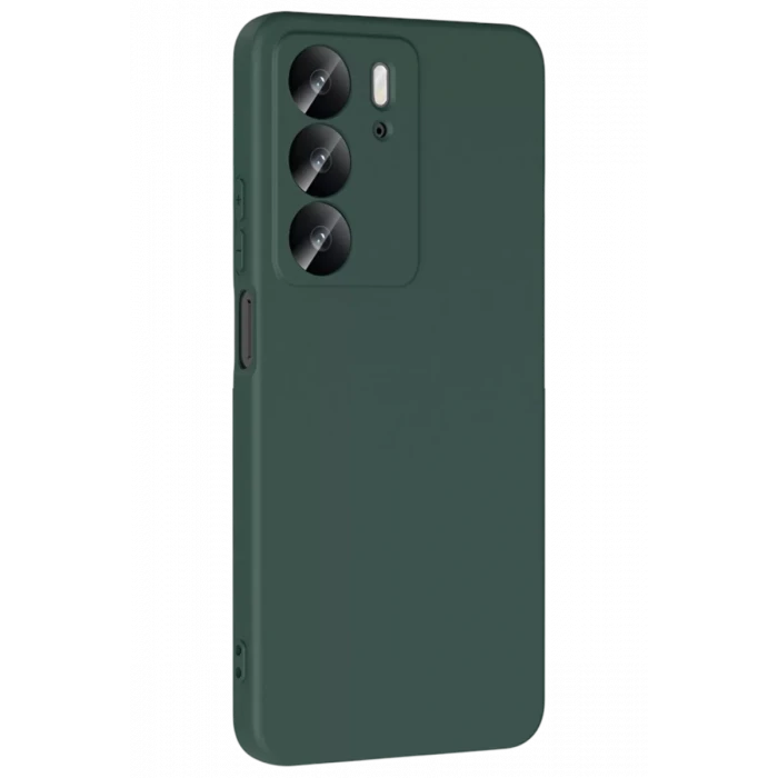 Newface Realme C75 4G First Silikon - Koyu Yeşil