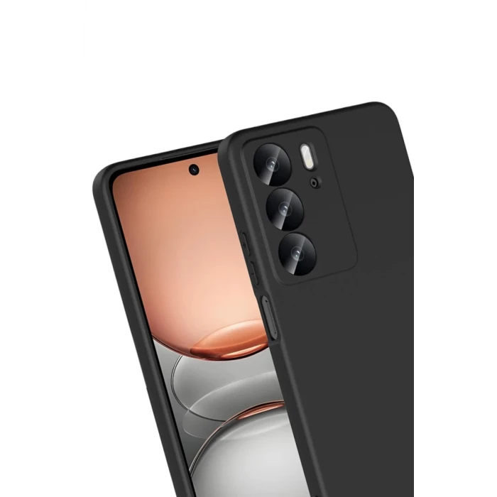 Newface Realme C75 4G First Silikon - Siyah