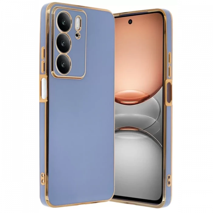 Newface Realme C75 4G Kılıf Volet Silikon - Mavi