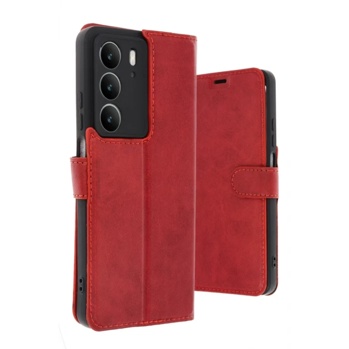 Newface Realme C75 4G Trend S Plus Kapaklı Kılıf - Kırmızı