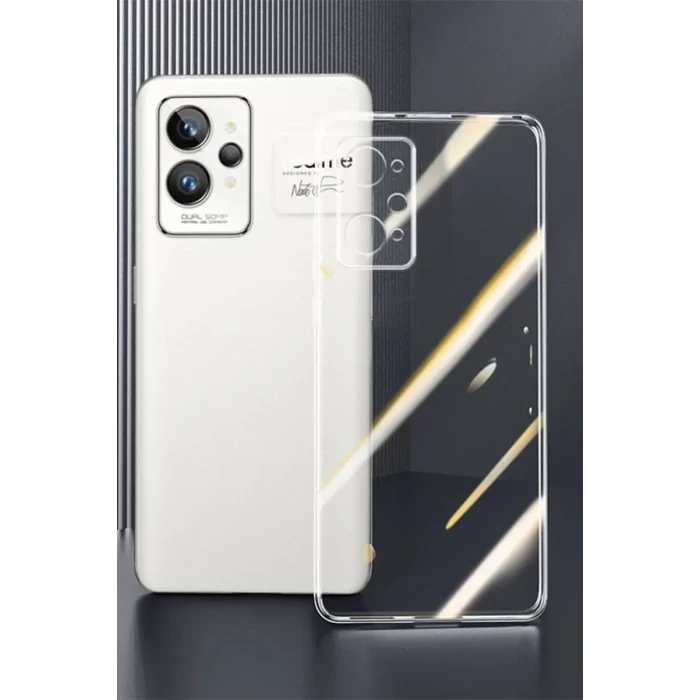 Newface Realme GT2 Pro 5G Kılıf Lüx Şeffaf Silikon
