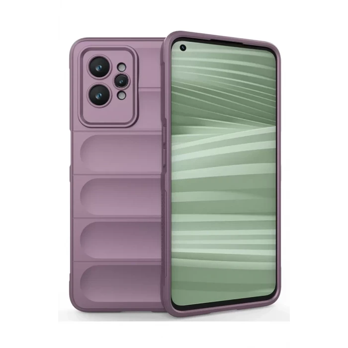 Newface Realme GT2 Pro 5G Kılıf Optimum Silikon - Mor