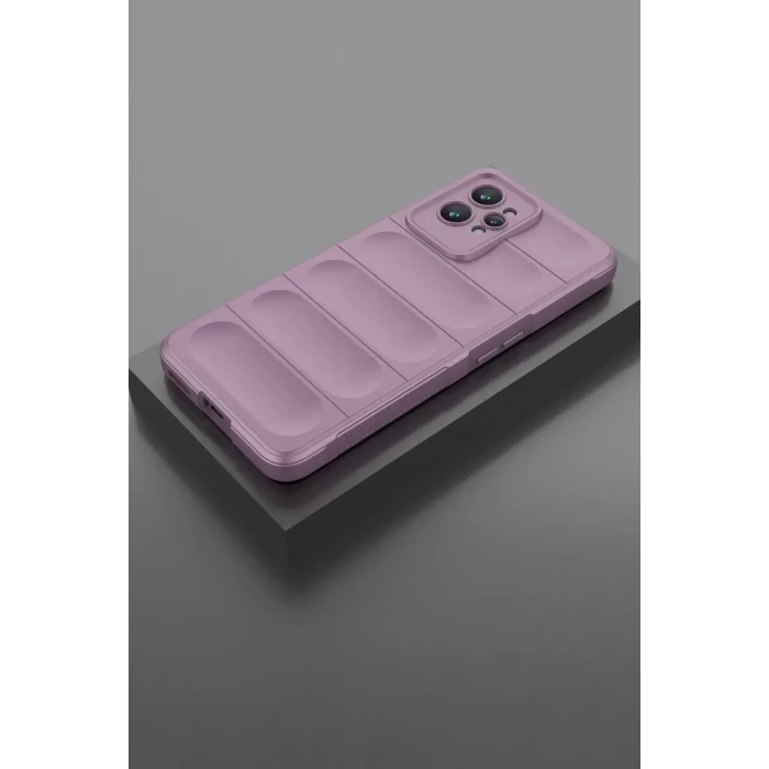 Newface Realme GT2 Pro 5G Kılıf Optimum Silikon - Mor