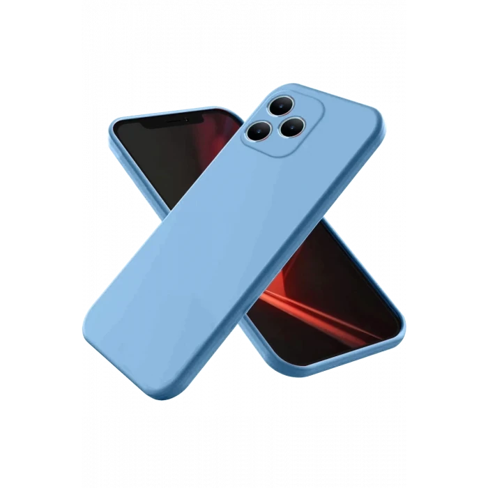 Newface Realme Note 50 4G Kılıf First Silikon - Mavi