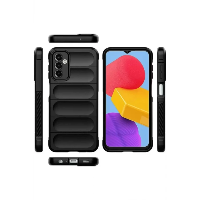 Newface Samsung A36 Kılıf Optimum Silikon - Siyah