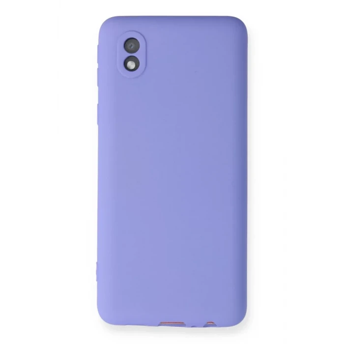 Newface Samsung Galaxy A01 Core Kılıf First Silikon - Lila