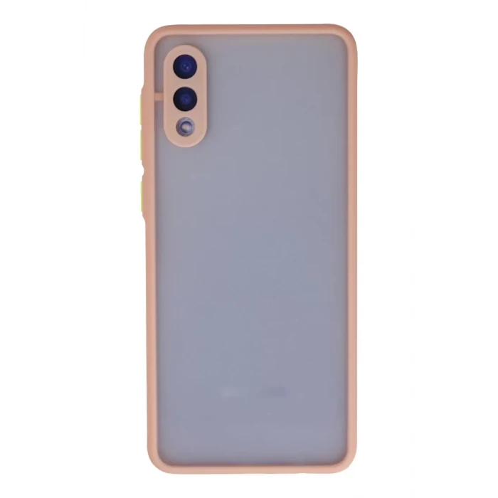 Newface Samsung Galaxy A02 Kılıf Montreal Silikon Kapak - Pembe