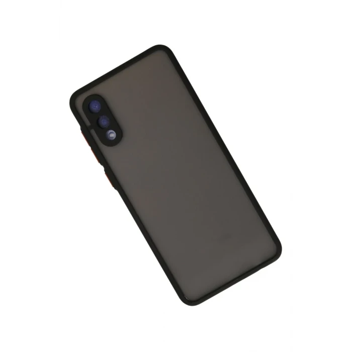 Newface Samsung Galaxy A02 Kılıf Montreal Silikon Kapak - Siyah