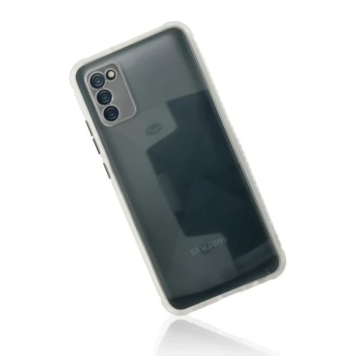 Newface Samsung Galaxy A02S Kılıf Miami Şeffaf Silikon - Şeffaf