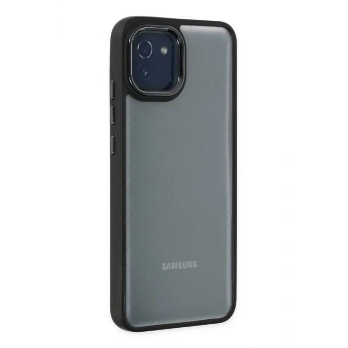 Newface Samsung Galaxy A03 Kılıf Dora Kapak - Siyah