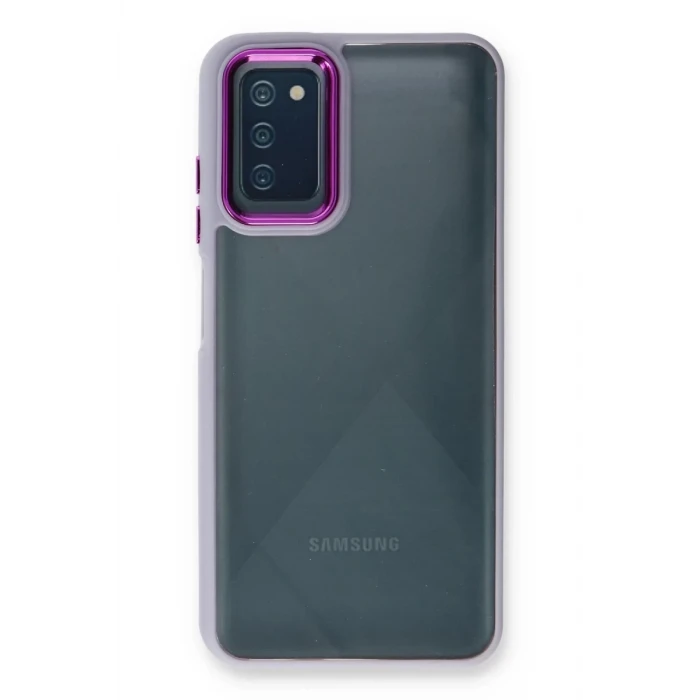 Newface Samsung Galaxy A03S Kılıf Dora Kapak - Lila
