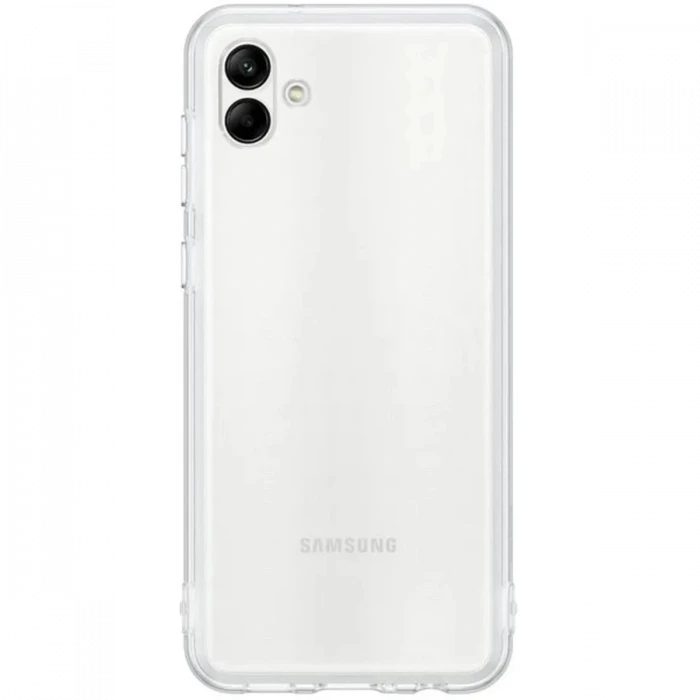 Newface Samsung Galaxy A04 Kılıf Lüx Şeffaf Silikon