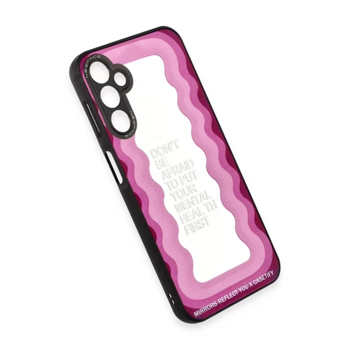 Newface Samsung Galaxy A04S Kılıf Mirror Desenli Kapak - Mirror - 11