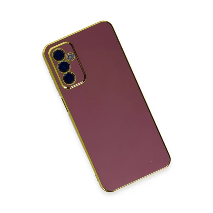 Newface Samsung Galaxy A04S Kılıf Volet Silikon - Kırmızı