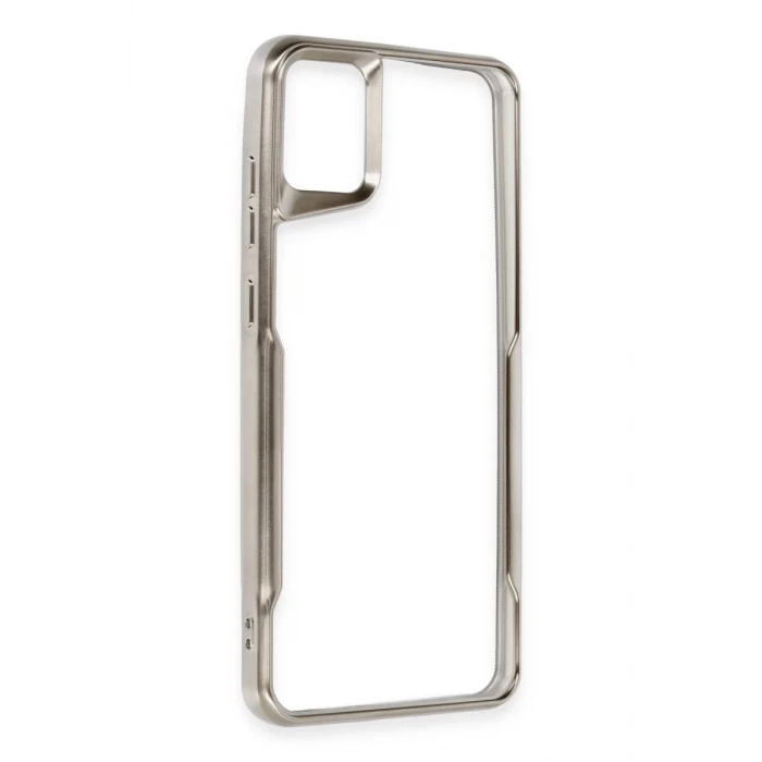 Newface Samsung Galaxy A05 Kılıf Boyi Silikon Kapak - Titan Gri