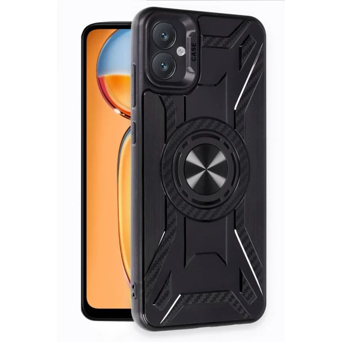 Newface Samsung Galaxy A05 Kılıf Lincoln Silikon - Siyah