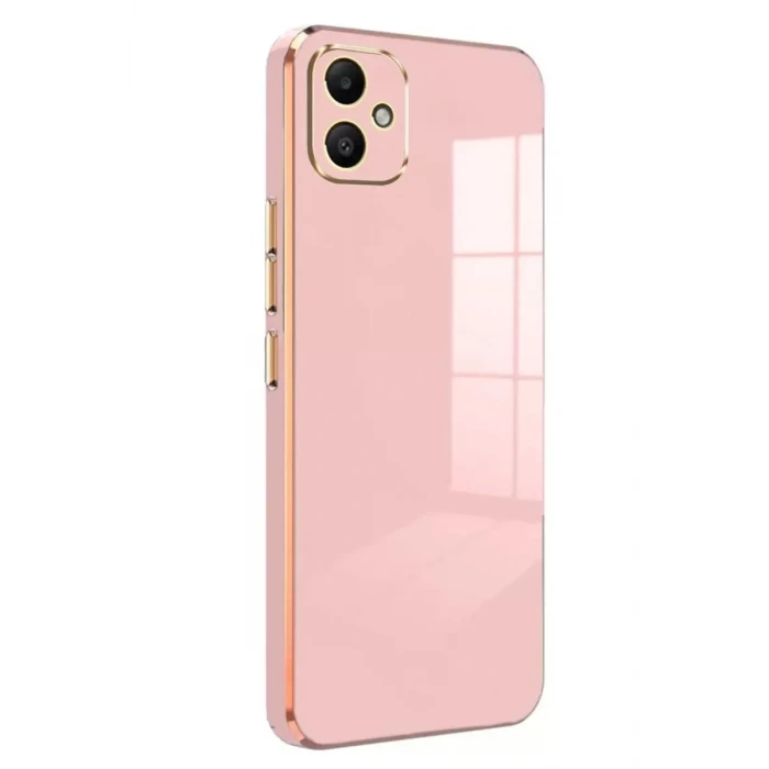 Newface Samsung Galaxy A05 Kılıf Volet Silikon - Pembe