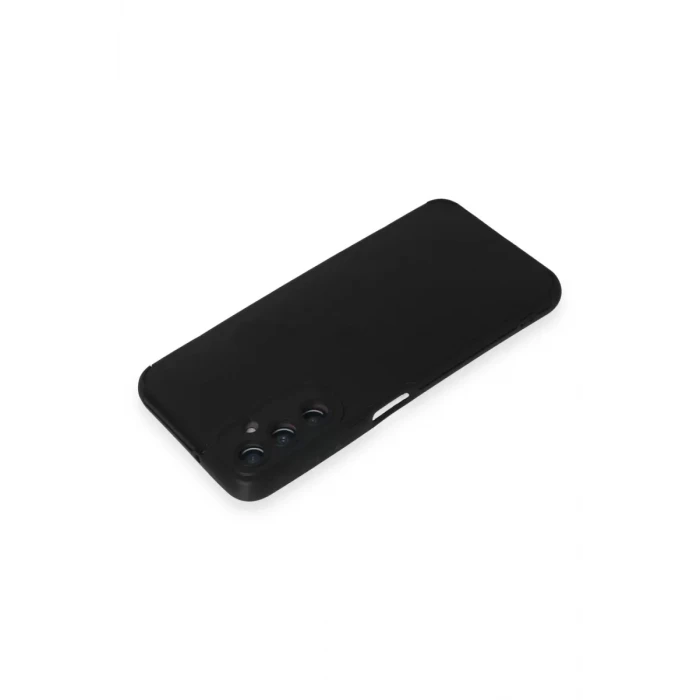 Newface Samsung Galaxy A05S Kılıf Loop Deri Silikon - Siyah