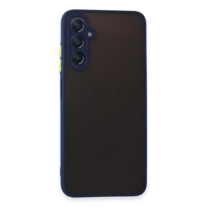 Newface Samsung Galaxy A05S Kılıf Montreal Silikon Kapak - Lacivert