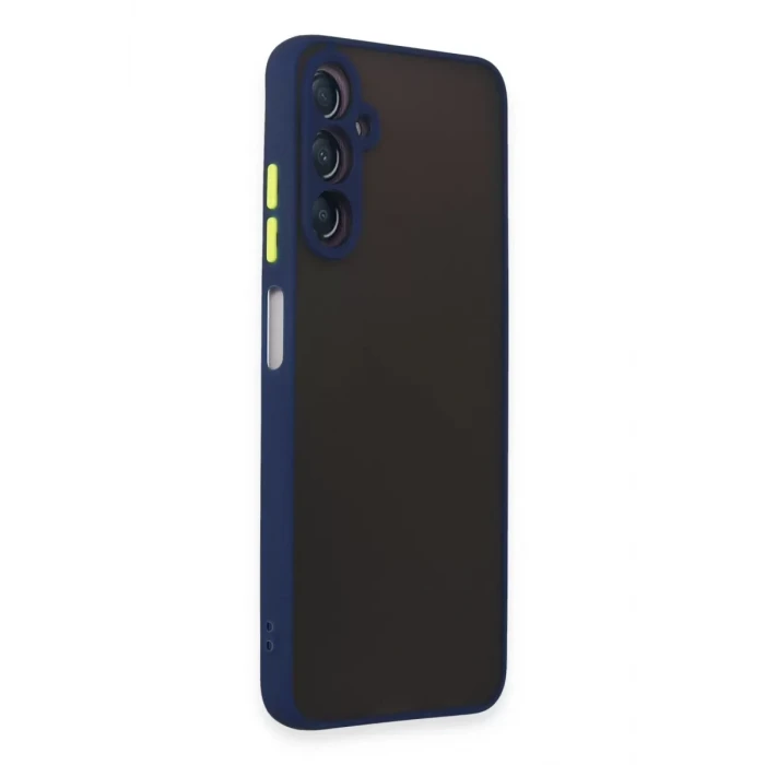 Newface Samsung Galaxy A05S Kılıf Montreal Silikon Kapak - Lacivert