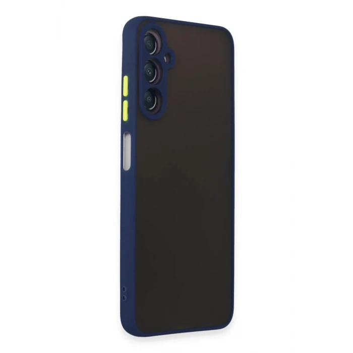 Newface Samsung Galaxy A05S Kılıf Montreal Silikon Kapak - Lacivert