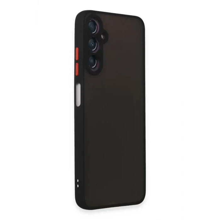 Newface Samsung Galaxy A05S Kılıf Montreal Silikon Kapak - Siyah