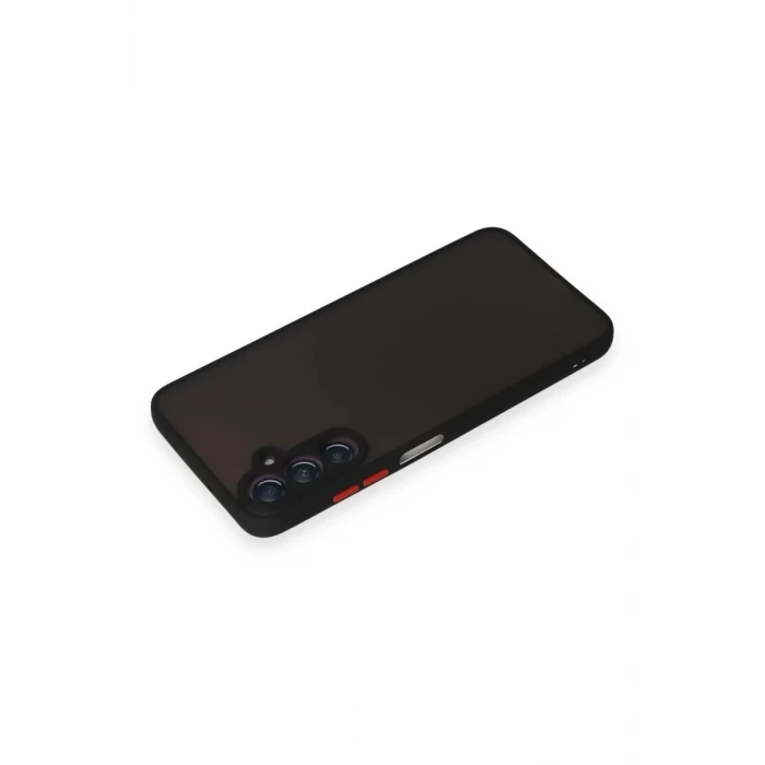 Newface Samsung Galaxy A05S Kılıf Montreal Silikon Kapak - Siyah