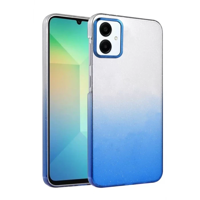 Newface Samsung Galaxy A06 Glossy Kapak - Mavi