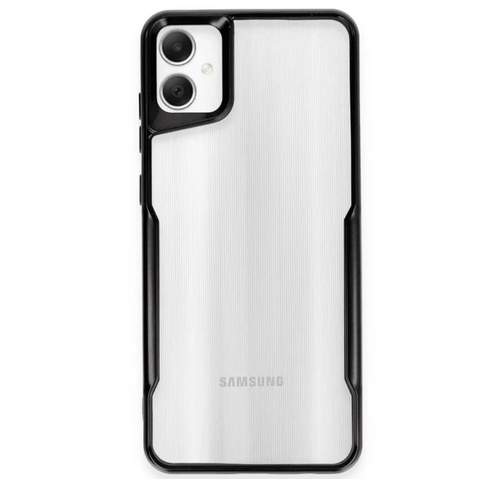 Newface Samsung Galaxy A06 Kılıf Boyi Silikon Kapak - Siyah